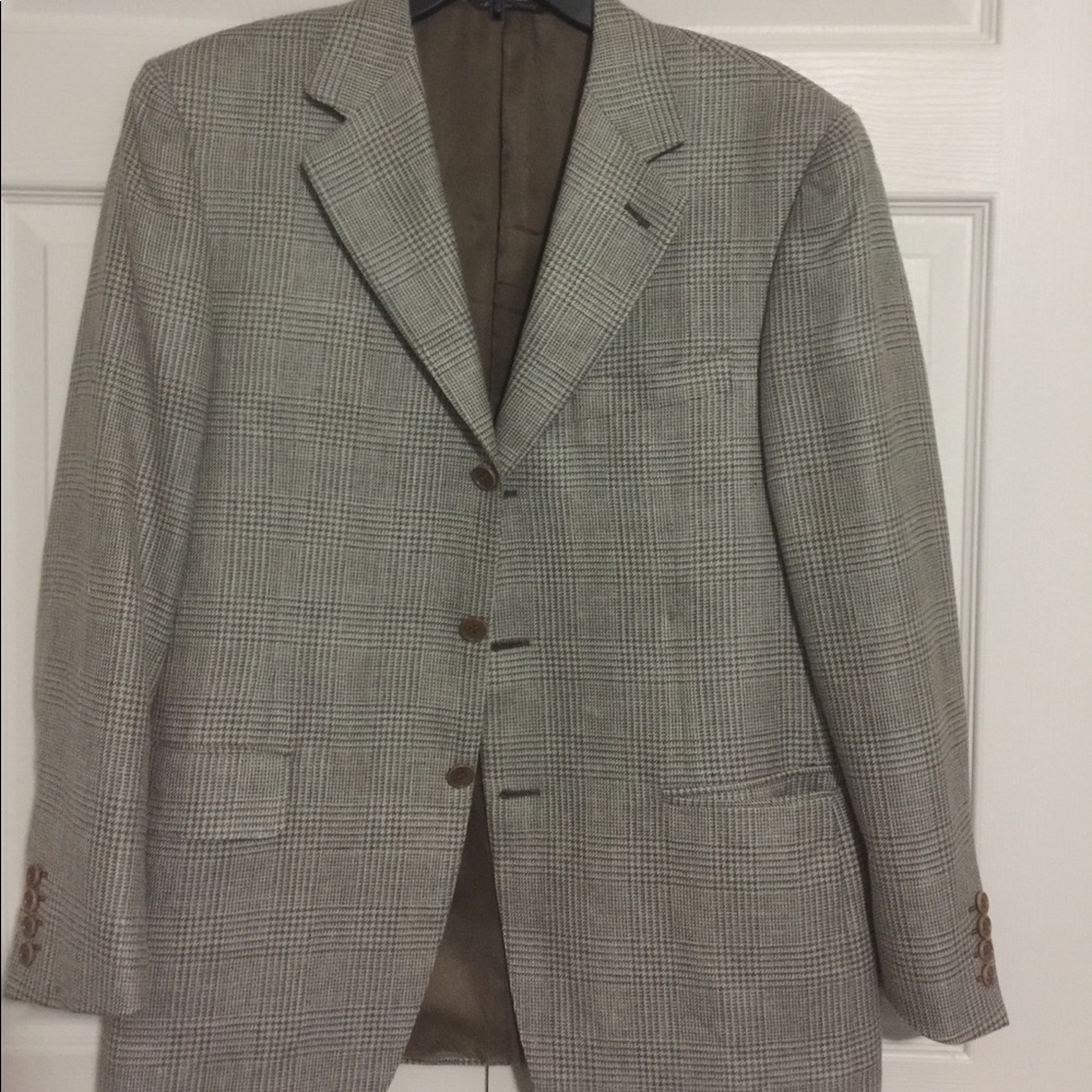 CANALI Men SILK WOOL SPORT COAT BLAZER JACKET L